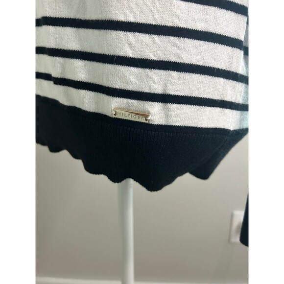 Tommy Hilfiger Sweater Stripe Turtleneck Women’s Medium M - Picture 7 of 10